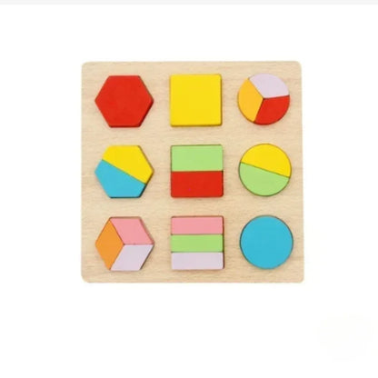 Livro Montessori de Frações Magnéticas – Brinquedo Educativo de Matemática para Crianças